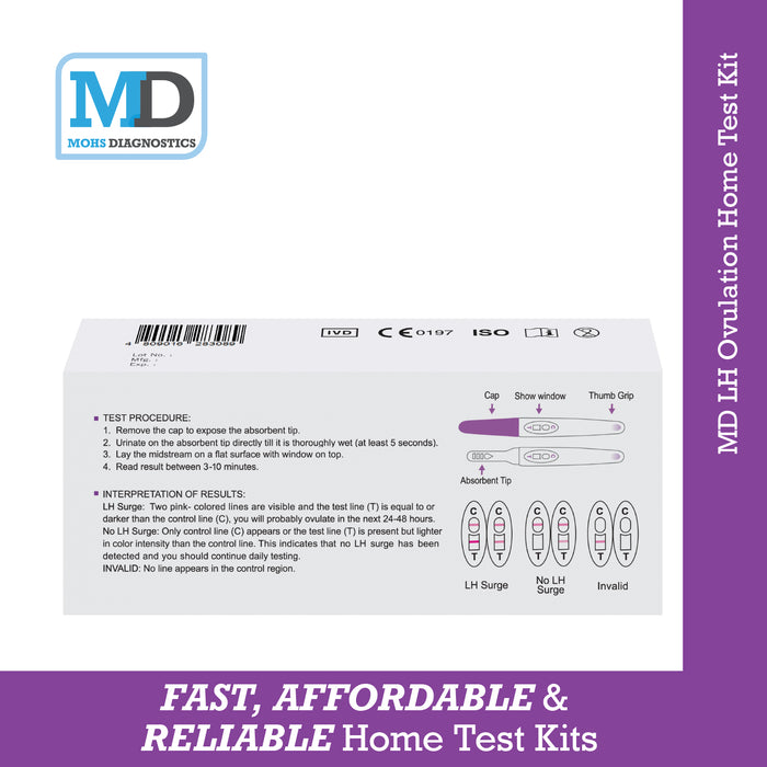 MD LH Ovulation Home Test Kit x5