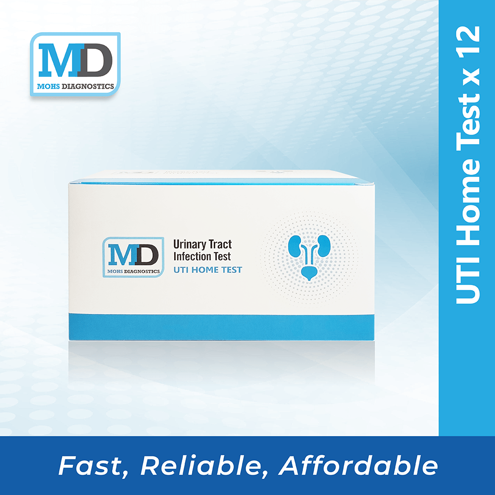 Box of 12 Mohs Diagnostics UTI Home Test