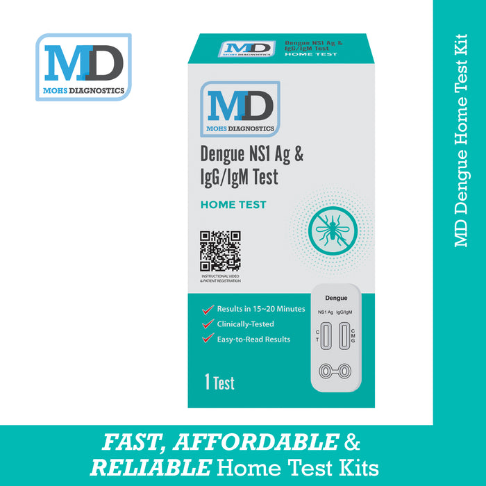 MD Box of 12 Dengue NS1 Antigen Home Test Kit