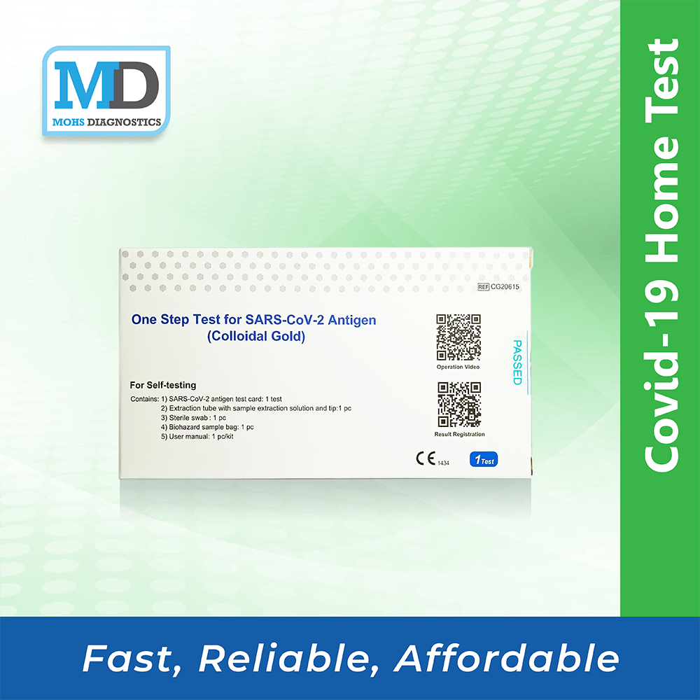 Mohs Diagnostics One Step Antigen Home Test Front