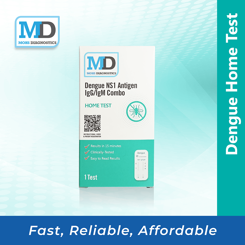 Mohs Diagnostics Dengue NS1 Antigen Home Test Front