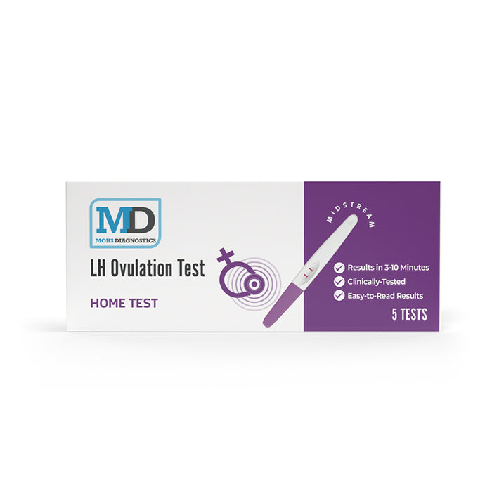 Mohs Diagnostic LH OVULATION HOME TEST x5