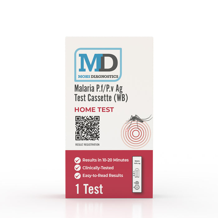 Mohs Diagnostic MALARIA P.F/P.V AG  TEST CASSETTE (WB)