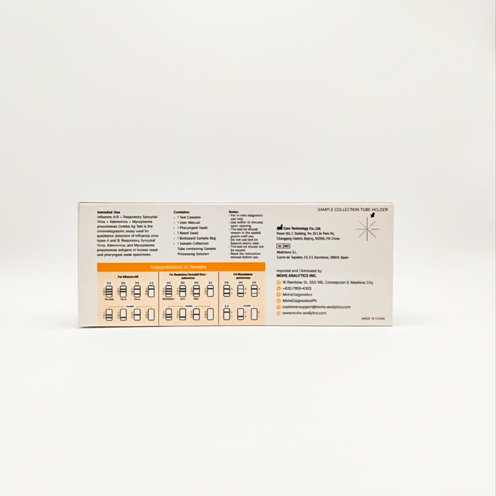 Mohs Diagnostic 5-IN-1  RESPIRATORY HOME TEST