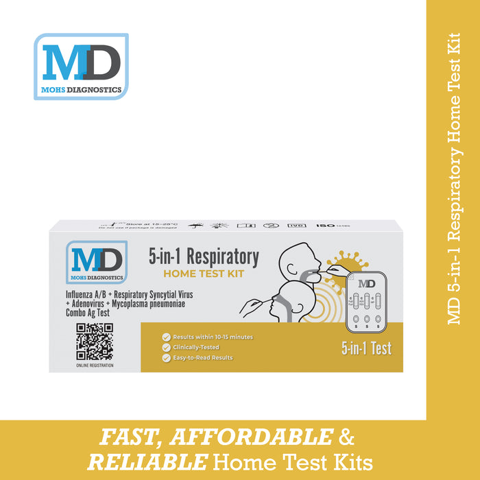 MD 5-IN-1 Respiratory Home Test Kit